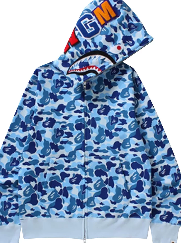 Bape Shark Hoodie (Blue and Pink available)