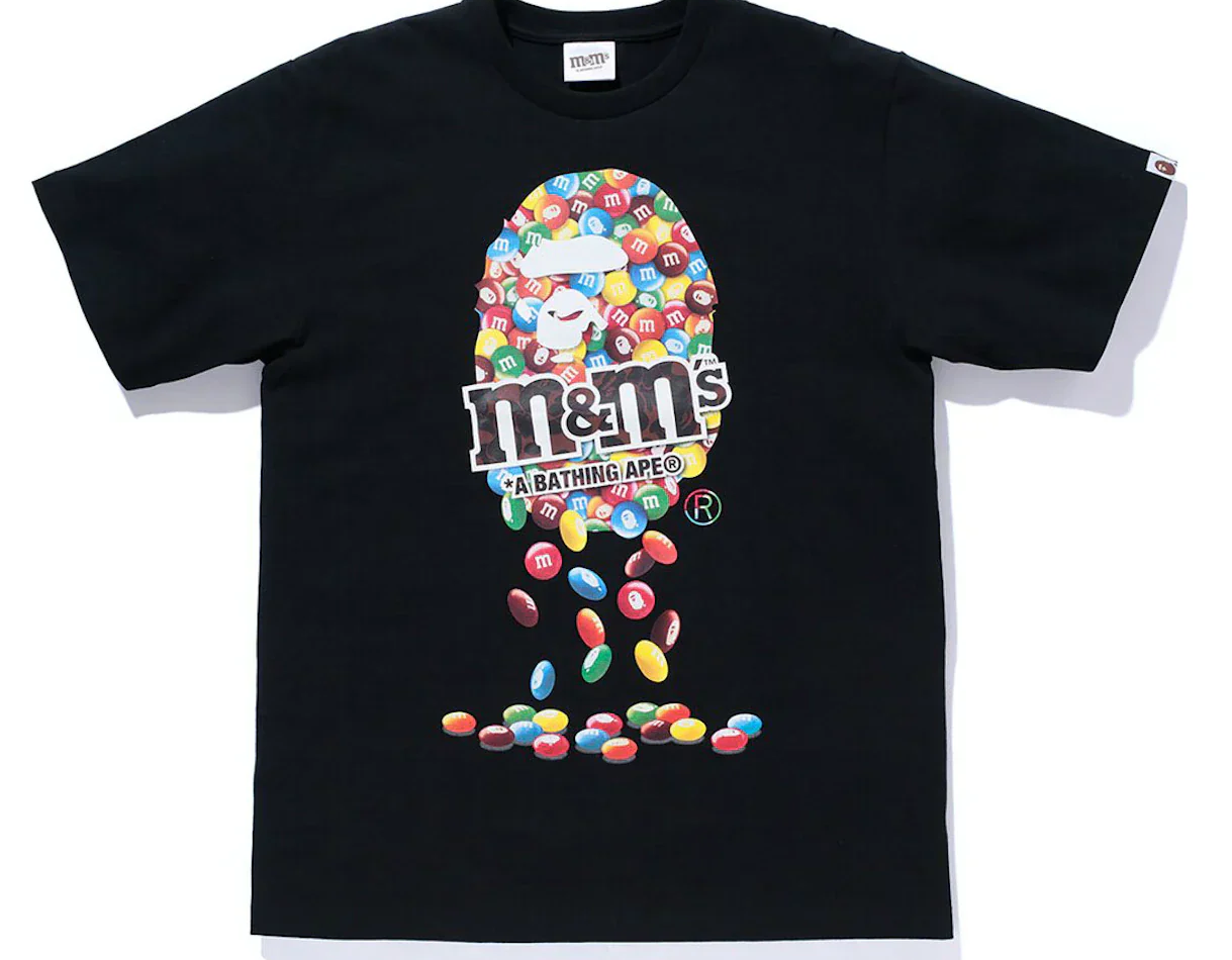 Bape Black M&M shirt