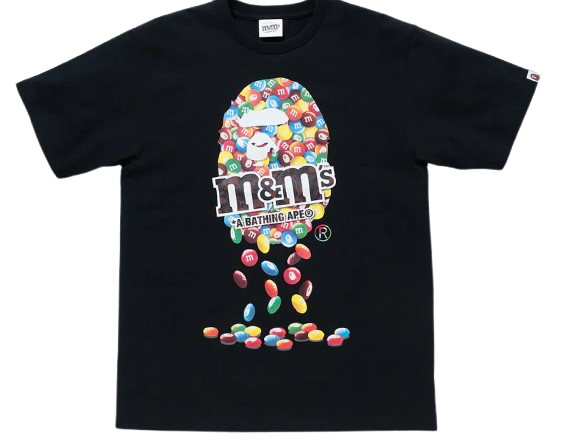 Bape Black M&M shirt