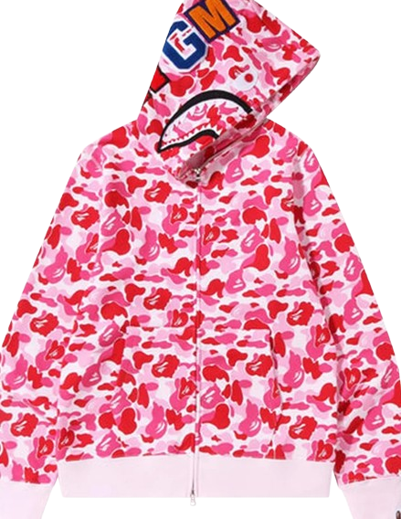 Bape Shark Hoodie (Blue and Pink available)