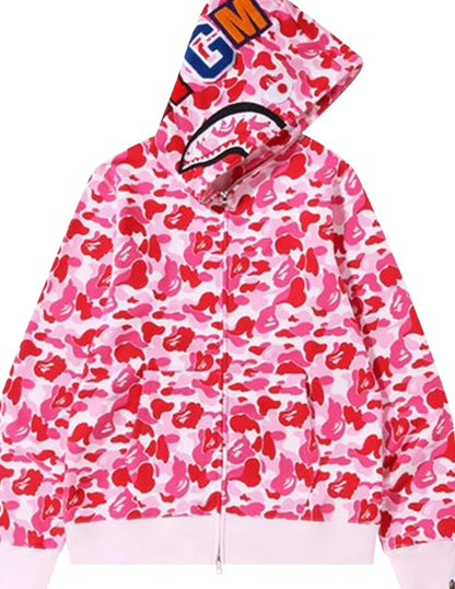 Bape Shark Hoodie (Blue and Pink available)