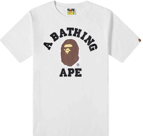 Bape white shirt