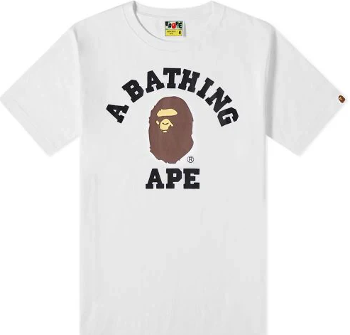 Bape white shirt