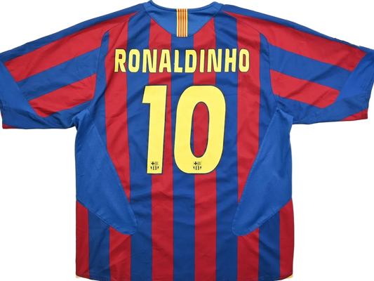 RONALDHINHO Retro Barcelona Shirt